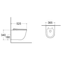 Комплект унитаза с инсталляцией Aquatek Set Aquatek Классик-010 4в1 с сиденьем Микролифт и клавишей смыва Хром глянцевый — фото 12, Комплекты унитаз + инсталляция