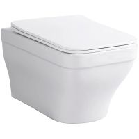 Комплект унитаза с инсталляцией Aquatek Set Aquatek Амадео cm-010 4в1 с сиденьем Микролифт и клавишей смыва Хром глянцевый — фото 2, Комплекты унитаз + инсталляция