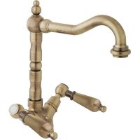 Смеситель для раковины Cezares First-LS2-02-M Бронза — фото 1, Смесители для раковины