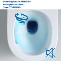 Товар: Унитаз WeltWasser Merzbach 043 MT-WT 10000010279 подвесной Белый матовый с сиденьем Микролифт - фото 2 Унитаз WeltWasser Merzbach 043 MT-WT 10000010279 подвесной Белый матовый с сиденьем Микролифт — фото 2, Унитазы