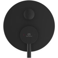 Душевая система Ideal Standard Ceraline BD193XG Черная матовая — фото 3, Встраиваемые душевые комплекты