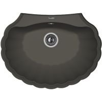 Кухонная мойка Florentina Гребешок-695 20.345.E0695.302 Антрацит — фото 1, Кухонные мойки