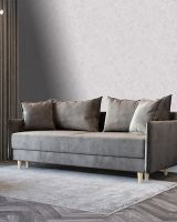 Обои Solo Fiji Винил на флизелине (1,06*10) Серый/Серебряный, Штукатурка арт-E200909 — фото 4, Обои