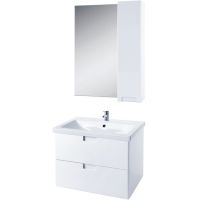 Зеркало со шкафом Bellezza Пегас 60 R 4610409001018 Белое — фото 3, Зеркальные шкафы в ванную