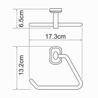 Полотенцедержатель WasserKRAFT Oder Хром арт-K-3061 — фото 3, Полотенцедержатели