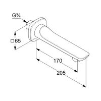 Товар: Излив для смесителя Kludi Ameo 4150505 Хром - фото 4 Излив для смесителя Kludi Ameo 4150505 Хром — фото 4, Комплектующие для душевого оборудования