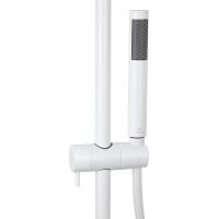 Душевая система Kaiser Serio 05382-4 с термостатом Белая матовая — фото 5, Душевое оборудование. Душевая программа