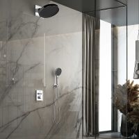 Товар: Душевая система Vincea Inspire VSFW-3I21MT3CH с термостатом Хром - фото 2 Душевая система Vincea Inspire VSFW-3I21MT3CH с термостатом Хром — фото 2, Встраиваемые душевые комплекты