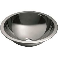 Раковина Nofer 31 13028.S Матовая нержавеющая сталь — фото 1, Мини-раковины