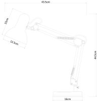 Настольная лампа Artelamp Junior Хром арт-A1330LT-1CC — фото 4, Настольные лампы