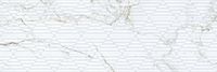 Керамическая плитка Porcelanite Dos Iguazu 9547 White Relieve настенная 30х90 см — фото 1, Керамическая плитка