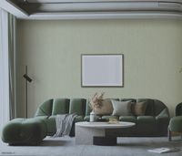 Обои Alessandro Allori Provasi 65406-11 Винил на флизелине (1,06*10) Зеленый/Серый, Рогожка — фото 2, Обои для стен