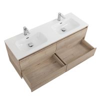 Товар: Тумба под раковину BelBagno Kraft 140 KRAFT-1400-4C-SO-2-RGB подвесная Rovere Galifax Bianco - фото 4 Тумба под раковину BelBagno Kraft 140 KRAFT-1400-4C-SO-2-RGB подвесная Rovere Galifax Bianco — фото 4, Тумбы под раковину