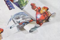 Обои детские Артекс New Look 6 10908-01 Винил на флизелине (1,06*10,05) Серый/Синий, Мультимедия/Детский — фото 3, Обои для стен