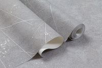 Обои Артекс New Look 6 10944-04 Винил на флизелине (1,06*10,05) Серый, Геометрия — фото 3, Обои для стен