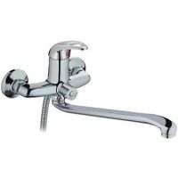 Смеситель для ванны Frap H15 F2215 универсальный Хром — фото 1, Смеситель для ванны