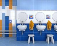 Керамогранит Kerama Marazzi Калейдоскоп голубой SG1546N 20х20 см — фото 2, Керамогранит