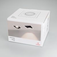 Товар: Встраиваемый светильник Arlight Kardan 026499 Белый Черный - фото 4 Встраиваемый светильник Arlight Kardan 026499 Белый Черный — фото 4, Точечные светильники