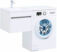 Товар: Тумба с раковиной Aquanet Токио 110 L 239208 подвесная Белая - фото 7 Тумба с раковиной Aquanet Токио 110 L 239208 подвесная Белая — фото 7, Тумбы с раковиной