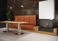 Керамогранит Axima Amsterdam коричневый ретт. СК000042578 20х120 см — фото 2, Керамогранит