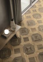 Керамогранит Flaviker Nordik Wood Mansion Go/Brown Rett 0005047 60х60 см — фото 2, Керамогранит