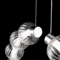 Товар: Подвесной светильник Maytoni Modern Amulet MOD555PL-L23CH4K Прозрачный Хром - фото 10 Подвесной светильник Maytoni Modern Amulet MOD555PL-L23CH4K Прозрачный Хром — фото 10, Подвесные светильники