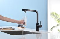 Товар: Смеситель для кухни Paulmark Viper Vi213105-GB Черный глянцевый - фото 5 Смеситель для кухни Paulmark Viper Vi213105-GB Черный глянцевый — фото 5, Смесители для кухни