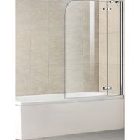 Товар: Шторка на ванну WeltWasser WW100 D2 100 10000001225 профиль Хром стекло прозрачное - фото 2 Шторка на ванну WeltWasser WW100 D2 100 10000001225 профиль Хром стекло прозрачное — фото 2, Шторки для ванной распашные