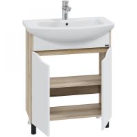 Товар: Тумба под раковину СанТа Сатурн 70 700369 Белая Дуб австрийский - фото 2 Тумба под раковину СанТа Сатурн 70 700369 Белая Дуб австрийский — фото 2, Тумбы под раковину