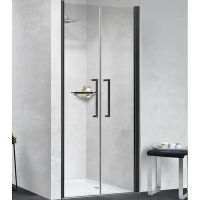 Товар: Душевая дверь Novellini Young 90 Y22B87-1H профиль Черный матовый стекло прозрачное - фото 1 Душевая дверь Novellini Young 90 Y22B87-1H профиль Черный матовый стекло прозрачное — фото 1, Душевые двери в нишу