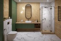 Керамогранит GlobalTile Calacatta Imperial GT Белый GT40806103MR 40x80 см — фото 17, Керамогранит