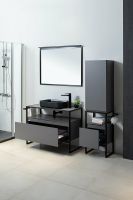 Товар: Зеркало Allen Brau Priority 100 1.31017.BB с подсветкой Черный браш - фото 16 Зеркало Allen Brau Priority 100 1.31017.BB с подсветкой Черный браш — фото 16, Мебель для ванной