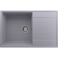Кухонная мойка Ulgran Quartz Prima 780-05 Бетон — фото 1, Кухонные мойки