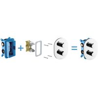 Смеситель для душа Ravak Chrome CR 067.00 X070075 с термостатом Хром — фото 6, Смеситель для душа