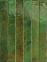 Керамическая плитка Equipe Bali Green 31546 настенная 5х40 см — фото 1, Керамическая плитка