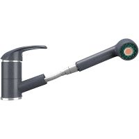 Смеситель для кухни Ulgran Classic U-002-343 Антрацит — фото 1, Смесители