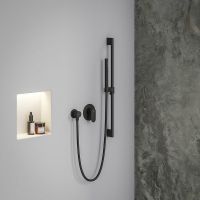 Смеситель для душа Ravak Eleganta EL 062.20BLM.O1 Черный матовый арт-X070299 — фото 2, Смеситель для душа