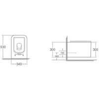 Товар: Унитаз Boheme Mane 970-SET-MW подвесной Белый матовый с сиденьем Микролифт - фото 8 Унитаз Boheme Mane 970-SET-MW подвесной Белый матовый с сиденьем Микролифт — фото 8, Унитазы