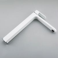 Смеситель для раковины Gappo G83 Белый Хром арт-G1083-82 — фото 3, Смесители для раковины