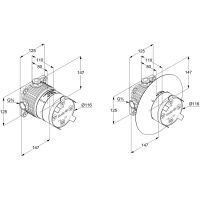 Товар: Душевая система Kludi Ameo 418310575 с термостатом Хром - фото 8 Душевая система Kludi Ameo 418310575 с термостатом Хром — фото 8, Душевое оборудование. Душевая программа