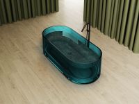 Товар: Ванна из полиэфирной смолы Abber Kristall 170х75 AT9708Aquamarin Бирюзовая без гидромассажа - фото 5 Ванна из полиэфирной смолы Abber Kristall 170х75 AT9708Aquamarin Бирюзовая без гидромассажа — фото 5, Ванны