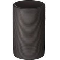 Стакан для зубных щеток Ridder Roller 2105107 Серый — фото 1, Мыльницы