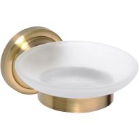 Мыльница Bemeta Retro bronze 144108027 Бронза — фото 1, Мыльницы