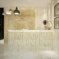 Керамогранит Керамин Монако 3 светло-бежевый 50х50 см — фото 3, Керамическая плитка