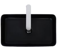 Раковина-чаша WeltWasser Elbach 2250 MB 67 10000004557 Черная матовая — фото 2, Раковины накладные