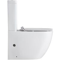 Унитаз компакт Logan L1C 261949 без бачка с сиденьем Микролифт — фото 3, Унитазы