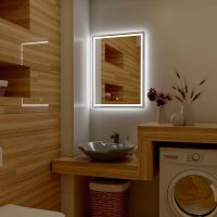 Товар: Зеркало Континент Fancy 600x800 ЗЛП1073 с подсветкой с сенсорным выключателем - фото 2 Зеркало Континент Fancy 600x800 ЗЛП1073 с подсветкой с сенсорным выключателем — фото 2, Зеркала в ванную комнату