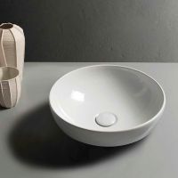 Товар: Раковина-чаша Globo T-Edge 37 B6T38.BI*0 Белая - фото 2 Раковина-чаша Globo T-Edge 37 B6T38.BI*0 Белая — фото 2, Раковины