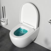 Товар: Унитаз AM.PM Awe C111738WH подвесной без сиденья - фото 2 Унитаз AM.PM Awe C111738WH подвесной без сиденья — фото 2, Подвесные унитазы