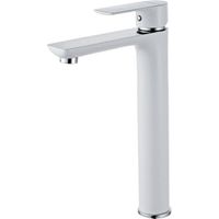 Смеситель для раковины Aquanet Arctic AF520-11СW Хром Белый — фото 1, Смесители для раковины